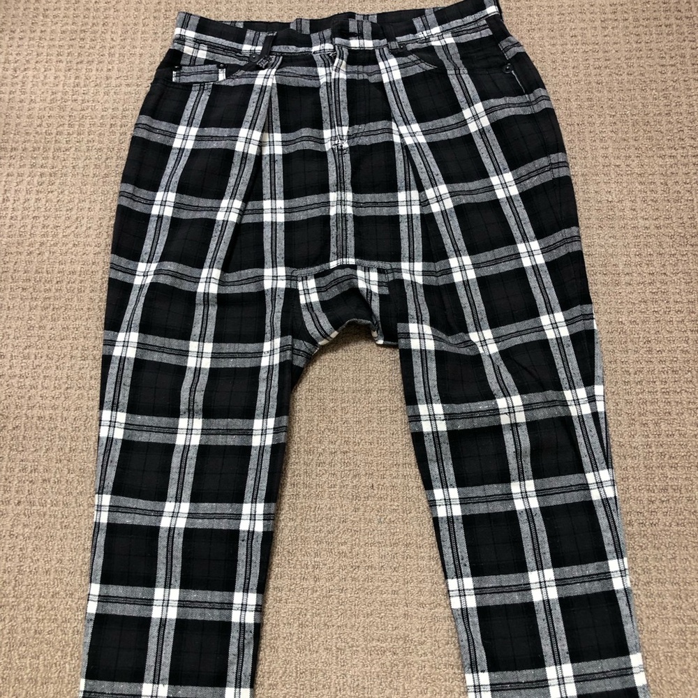 Rare Find - R13 Plaid Drop Crotch Pants - SOLD